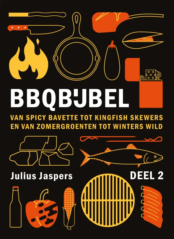 BBQbijbel 2 – Julius Jaspers – boek cover