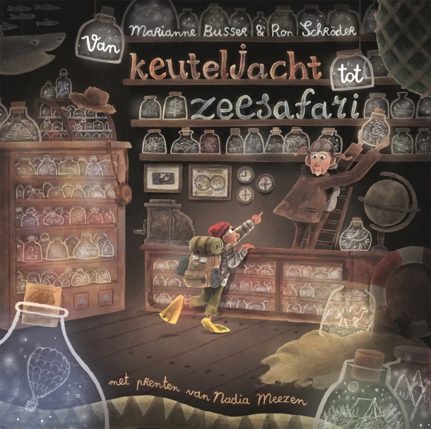 Van keuteljacht tot zeesafari – Marianne Busser – boek cover