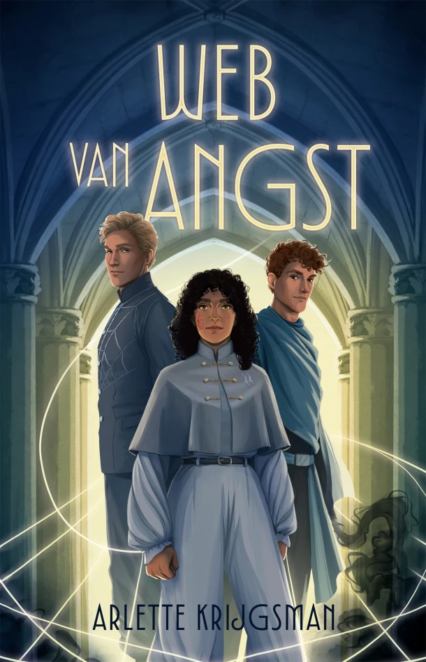Web van angst – Arlette Krijgsman – boek cover
