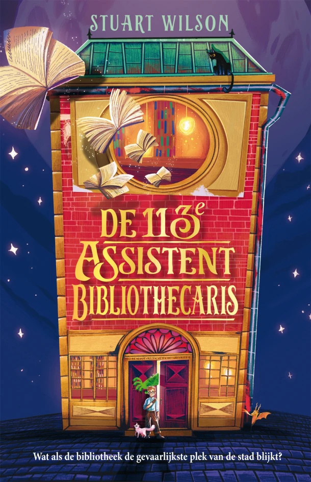 De 113e assistent-bibliothecaris – Stuart Wilson – boek cover