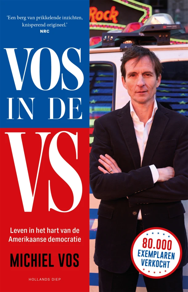 Vos in de VS – Michiel Vos – boek cover