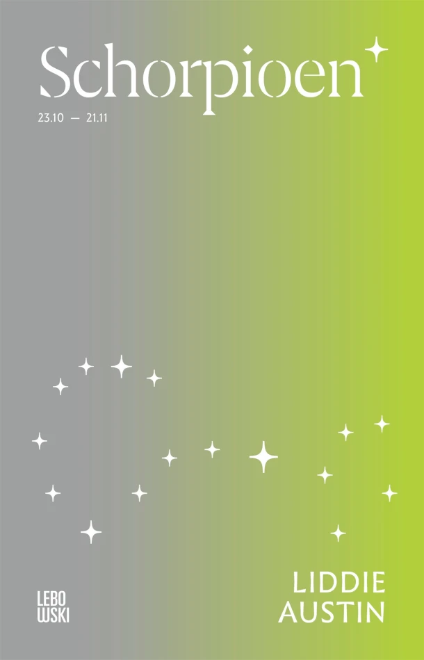Literaire astrologie-reeks: Schorpioen – Liddie Austin – boek cover