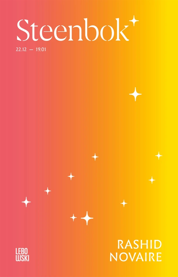 Literaire astrologie-reeks: Steenbok – Rashid Novaire – boek cover