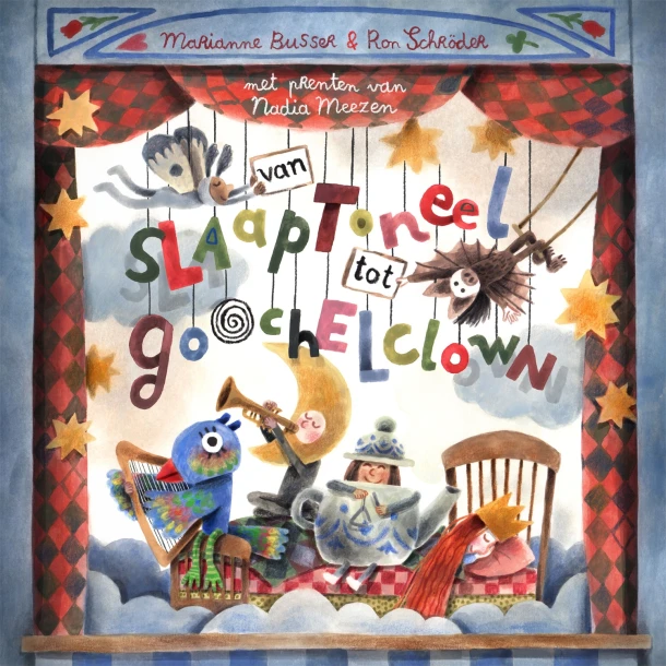 Van slaaptoneel tot goochelclown – Marianne Busser – boek cover