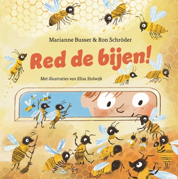 Red de bijen! – Marianne Busser – boek cover