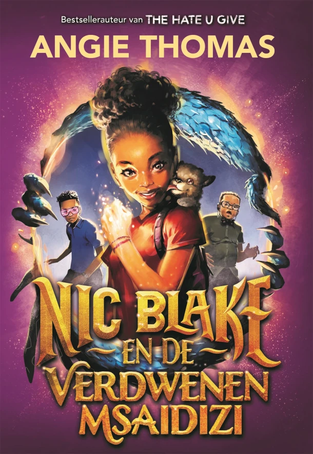Nic Blake en de verdwenen Msaidizi – Angie Thomas – boek cover