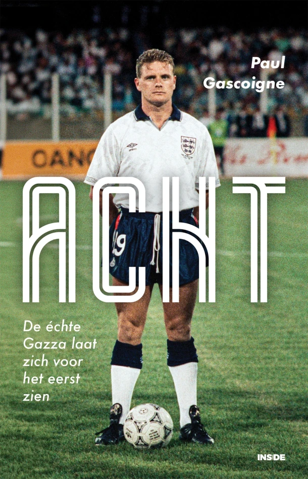 Acht – Paul Gascoigne – boek cover