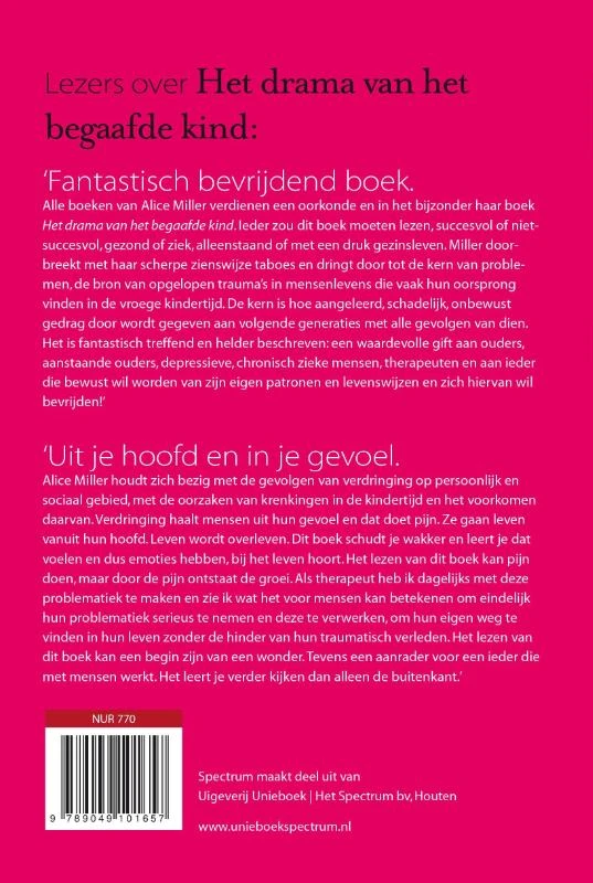 Drama van het begaafde kind – Alice Miller – boek cover