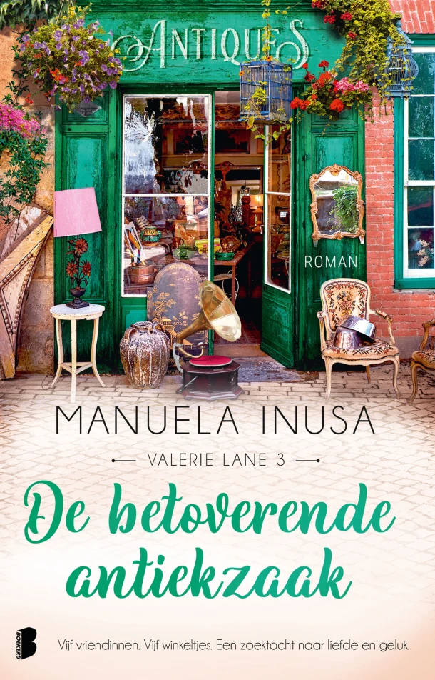De betoverende antiekzaak – Manuela Inusa – boek cover