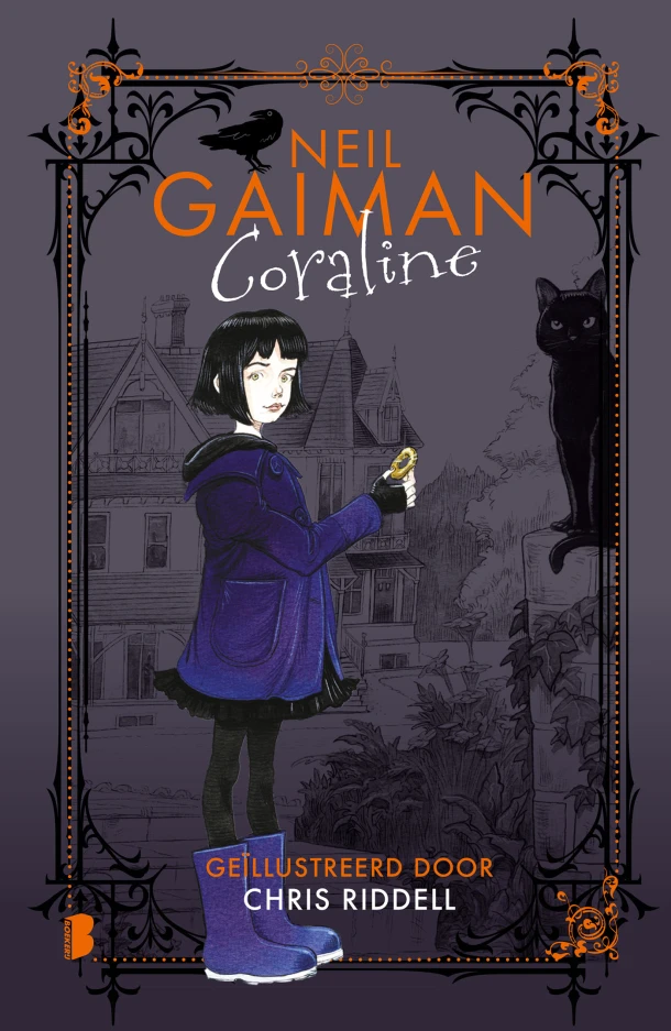 Coraline – Neil Gaiman – boek cover