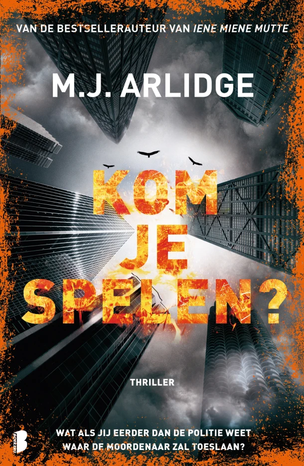 Kom je spelen? – M.J. Arlidge – boek cover