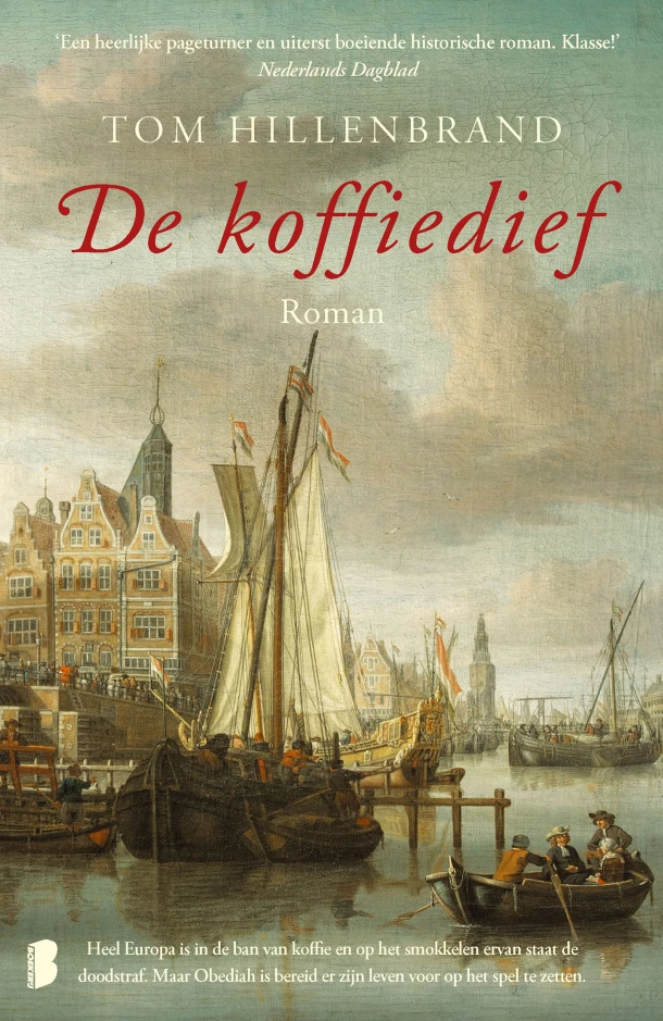 De koffiedief – Tom Hillenbrand – boek cover