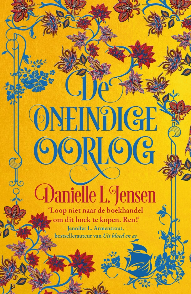 De oneindige oorlog – Danielle L. Jensen – boek cover