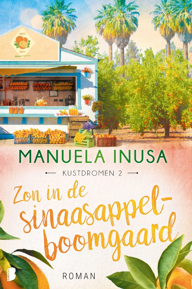 Zon in de sinaasappelboomgaard – Manuela Inusa – boek cover