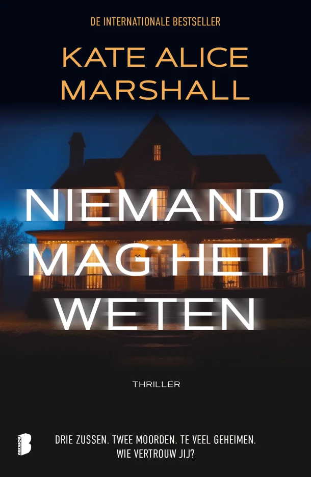 Niemand mag het weten – Kate Alice Marshall – boek cover