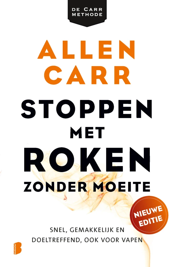 Stoppen met roken zonder moeite – Allen Carr – boek cover