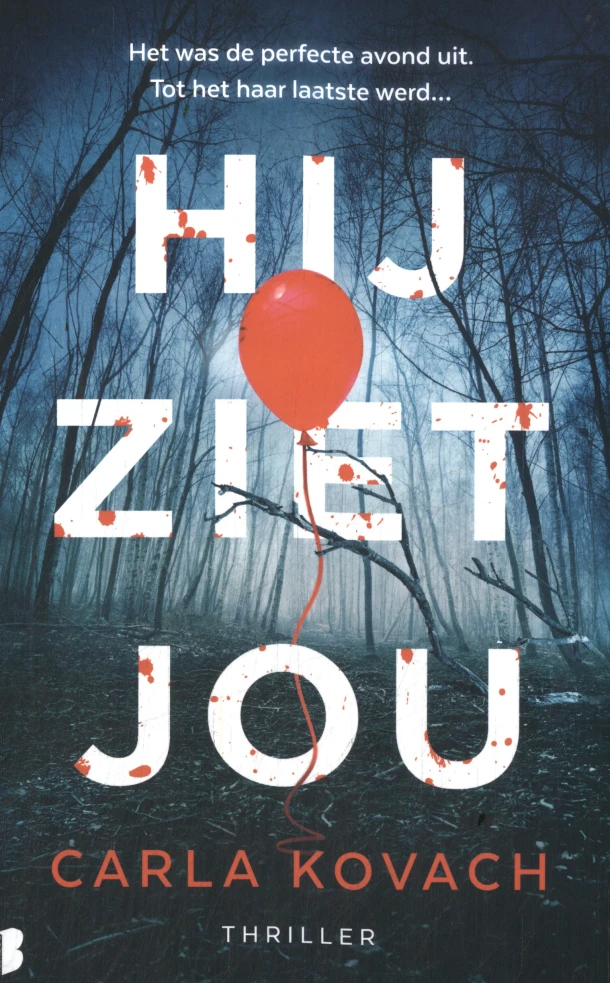 Hij ziet jou – Carla Kovach – boek cover