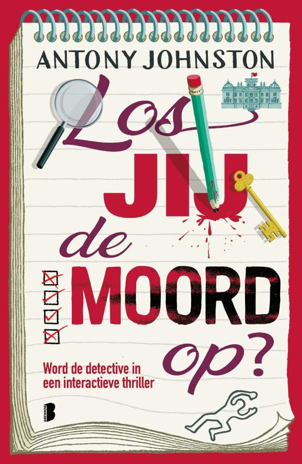 Los jij de moord op? – Antony Johnston – boek cover