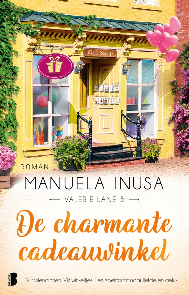 De charmante cadeauwinkel – Manuela Inusa – boek cover