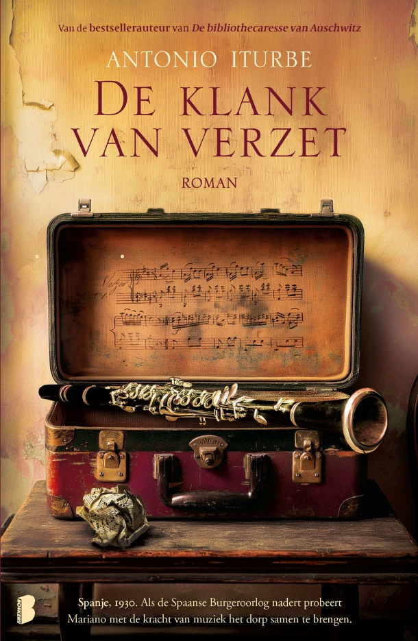 De klank van verzet – Antonio Iturbe – boek cover