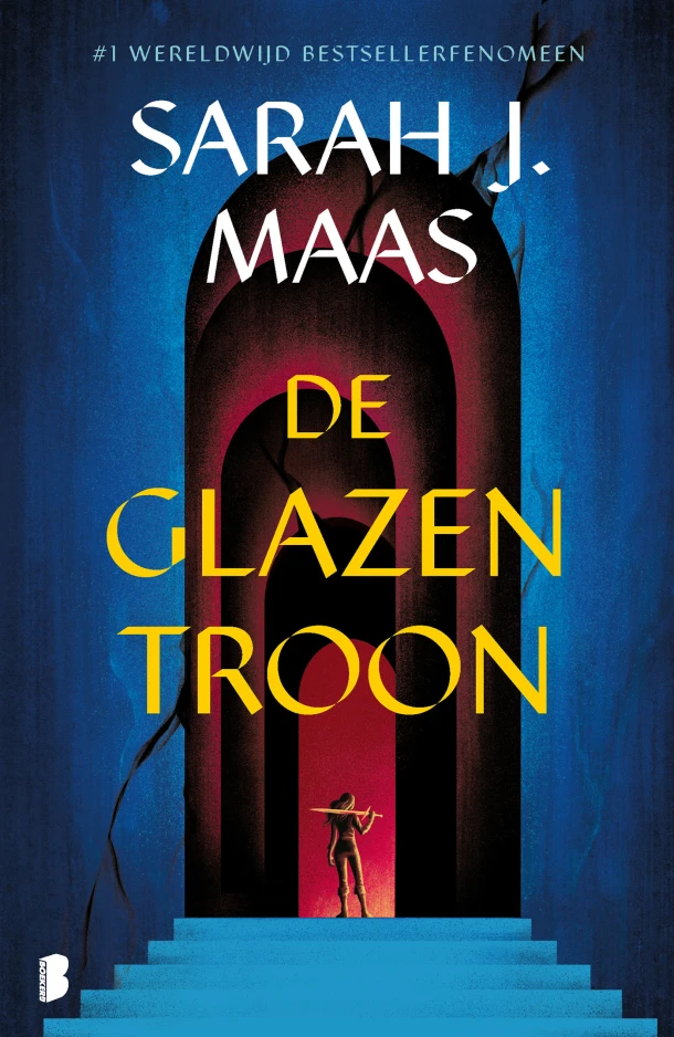 De glazen troon – Sarah J. Maas – boek cover