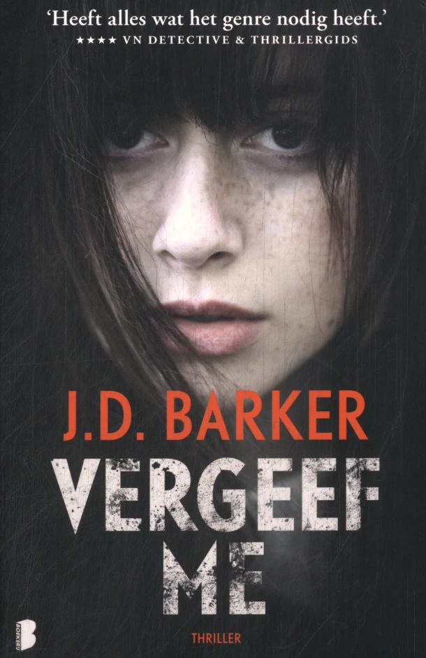 Vergeef me – J.D. Barker – boek cover