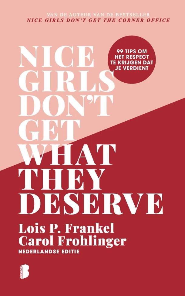 Nice girls don't get what they deserve – Lois P. Frankel – boek cover