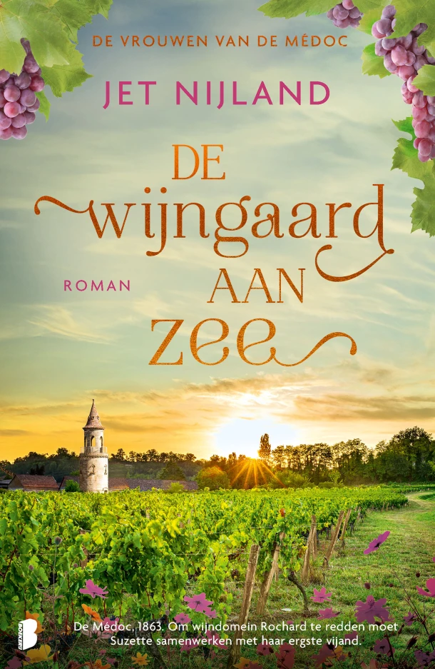 De wijngaard aan zee – Jet Nijland – boek cover