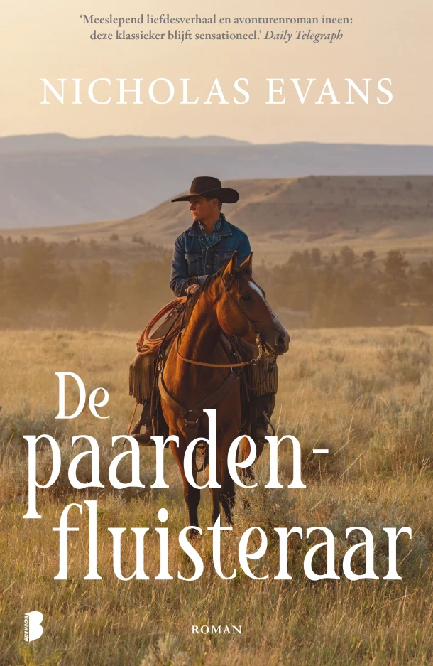 De paardenfluisteraar – Nicholas Evans – boek cover