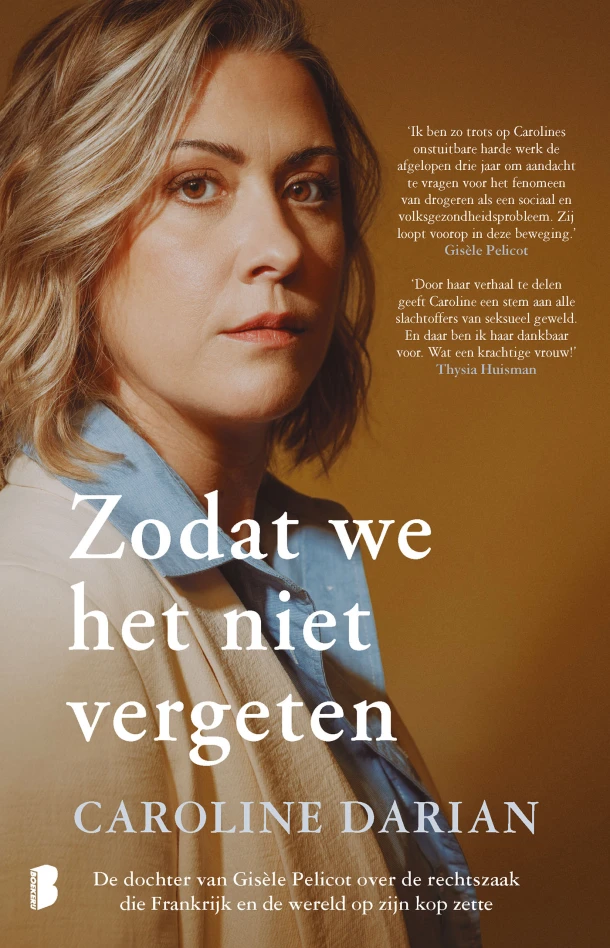 Zodat we het niet vergeten – Caroline Darian – boek cover