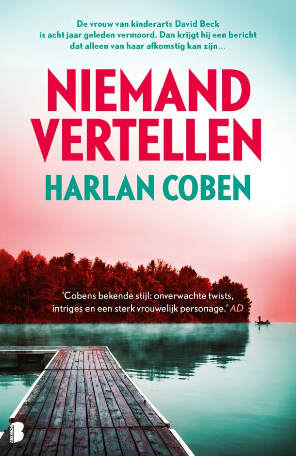 Niemand vertellen – Harlan Coben – boek cover