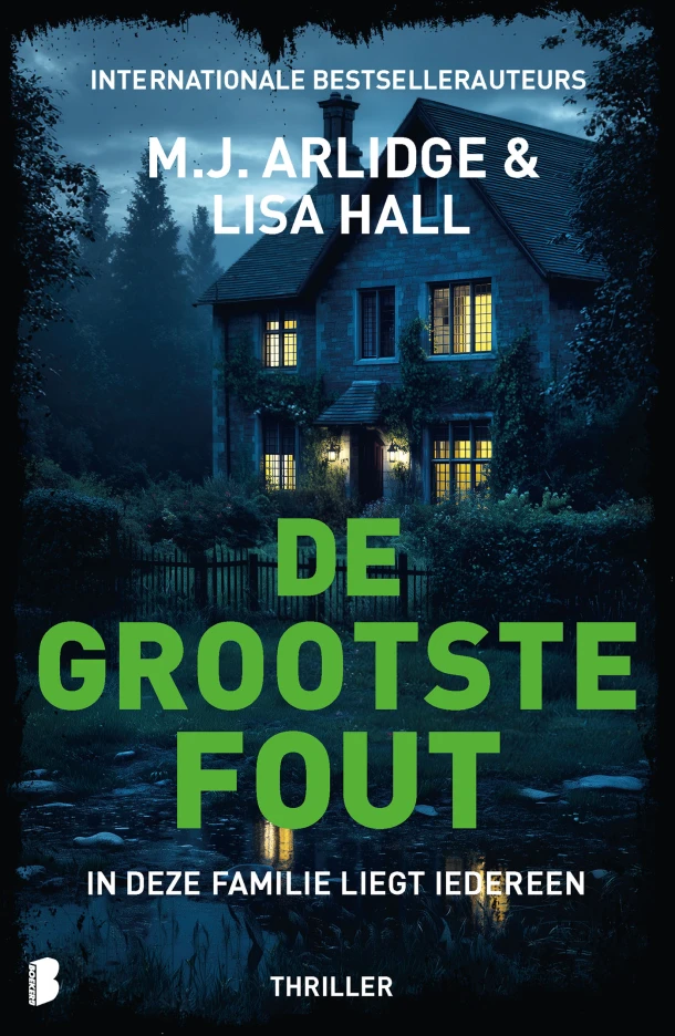 De grootste fout – M.J. Arlidge – boek cover