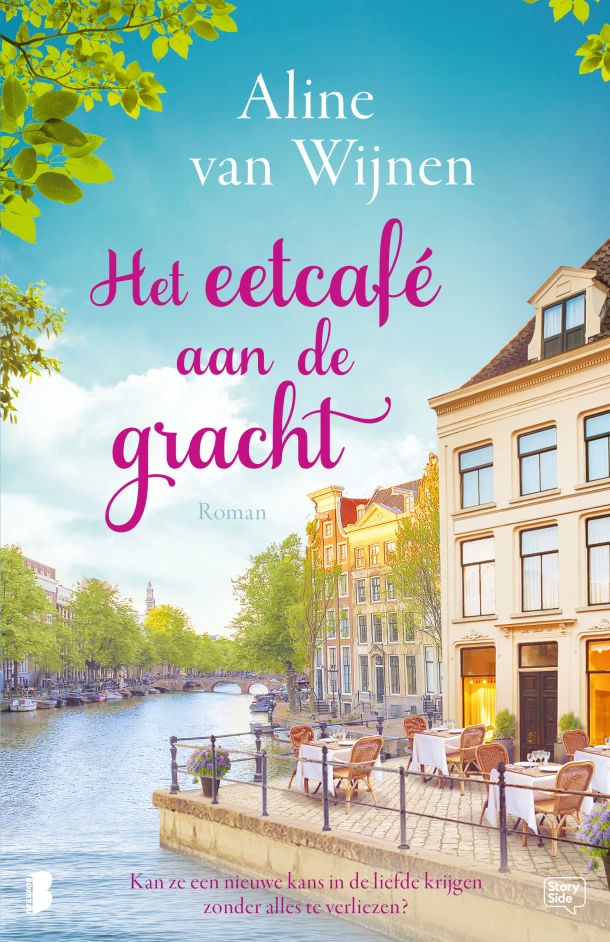 Het eetcafé aan de gracht – Aline van Wijnen – boek cover
