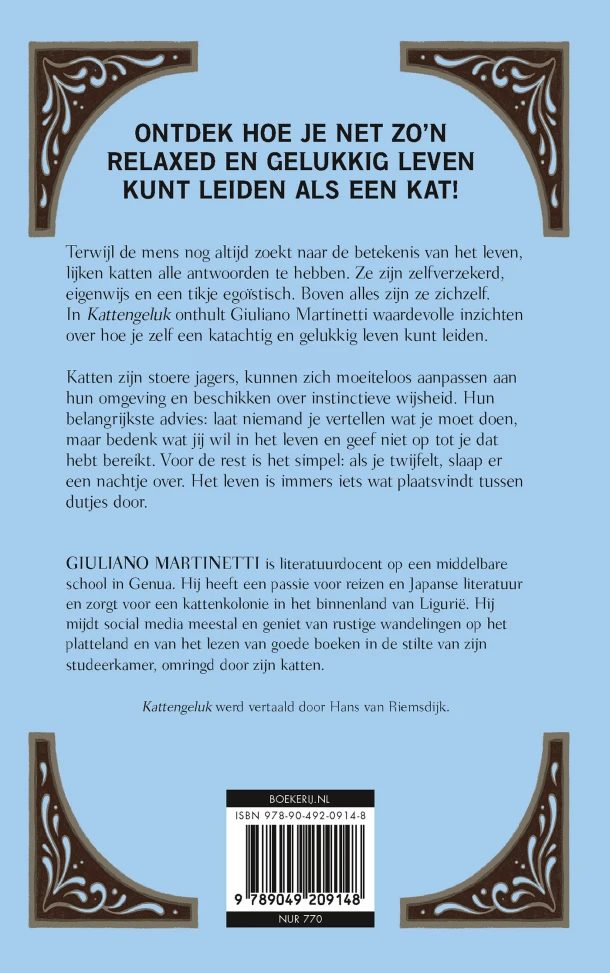 Kattengeluk – Giuliano Martinetti – boek cover