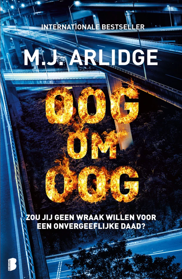 Oog om oog – M.J. Arlidge – boek cover