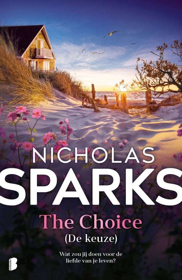 The Choice (De keuze) – Nicholas Sparks – boek cover