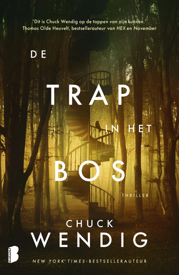 De trap in het bos – Chuck C Wendig – boek cover