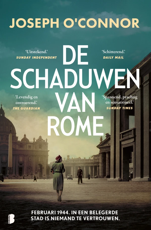 De schaduwen van Rome – Joseph O‘Connor – boek cover