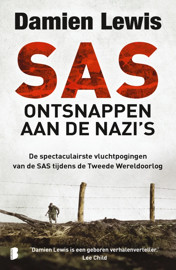 SAS: ontsnappen aan de nazi's – Damien Lewis – boek cover