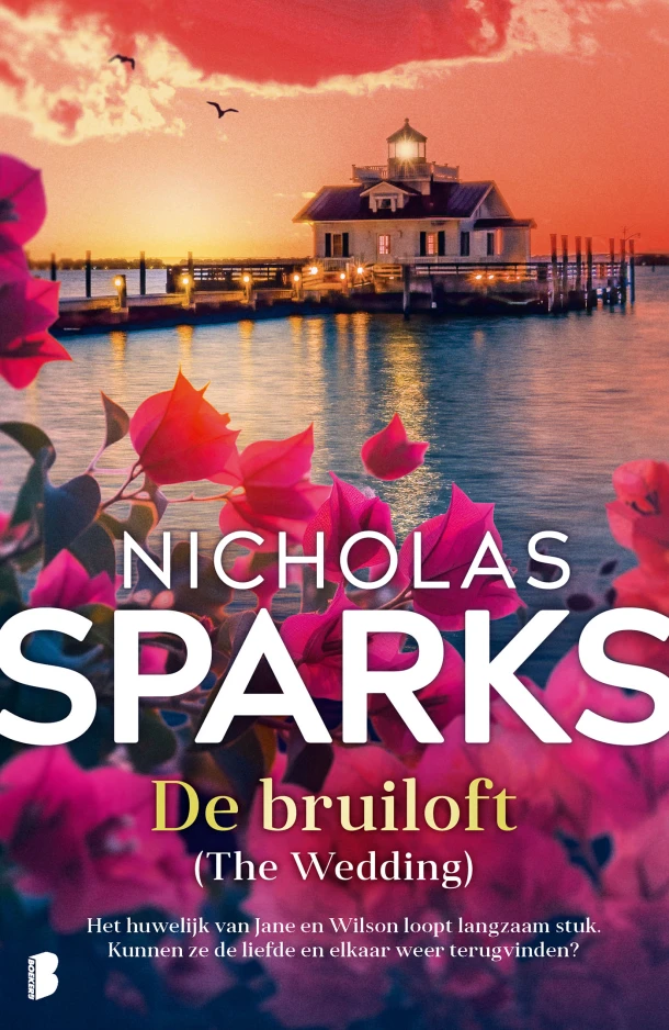 De bruiloft – Nicholas Sparks – boek cover