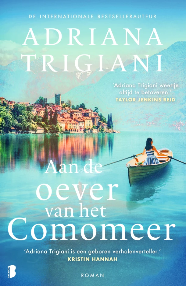 Aan de oever van het Comomeer – Adriana Trigiani – boek cover