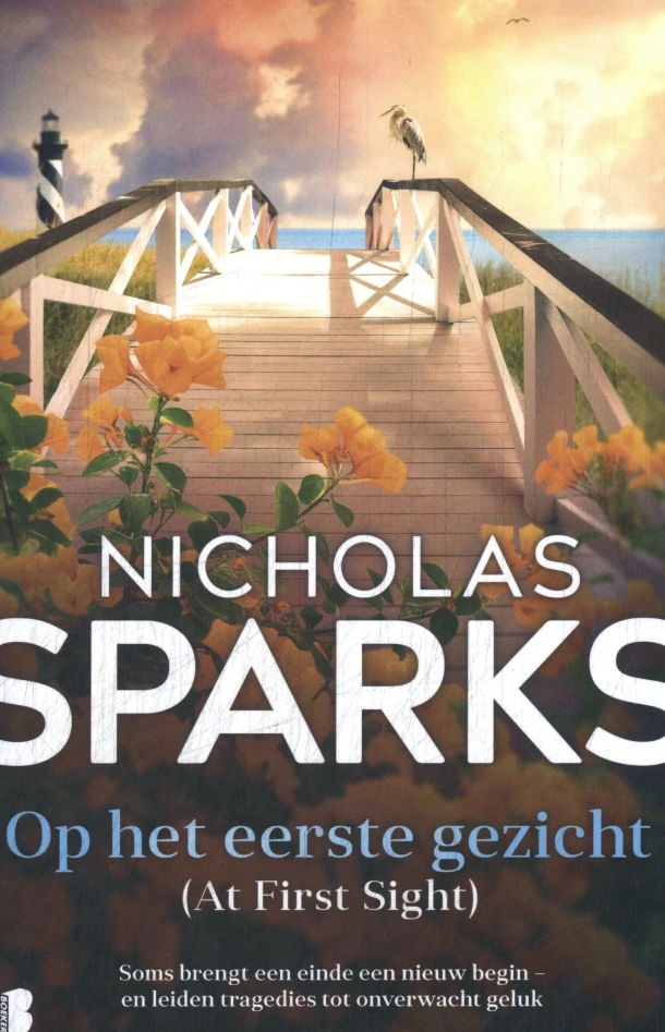 Op het eerste gezicht – N. Sparks – boek cover