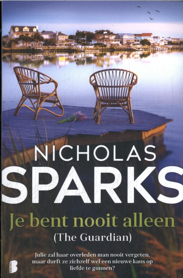 Je ben nooit alleen – Nicholas Sparks – boek cover