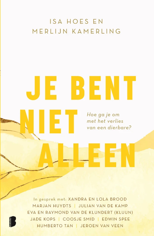 Je bent niet alleen – Isa Hoes – boek cover