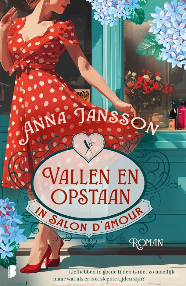 Vallen en opstaan in Salon d¿Amour – Anna Jansson – boek cover