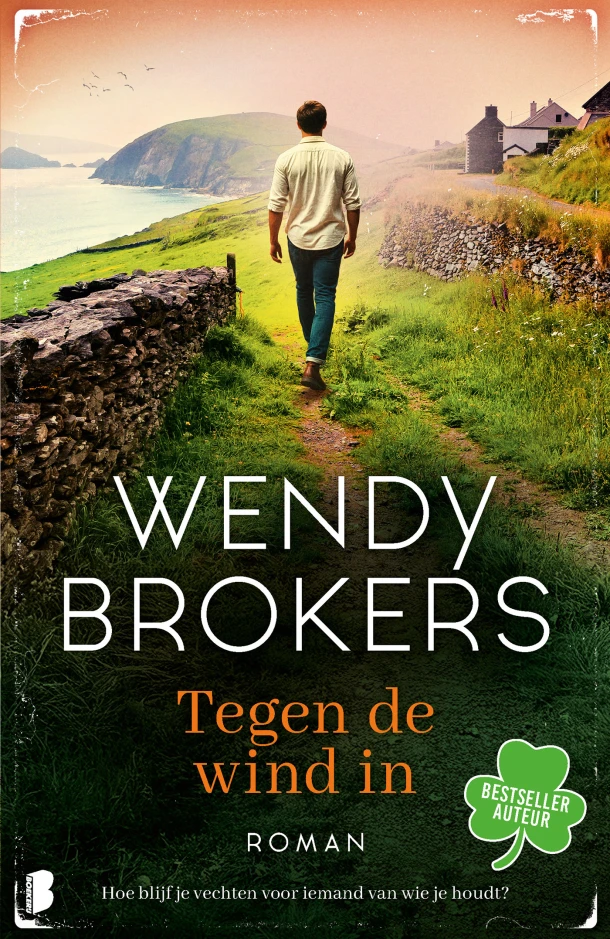 Tegen de wind in – Wendy Brokers – boek cover
