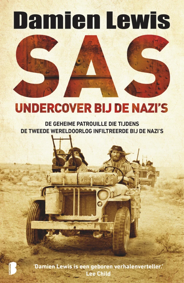 SAS: undercover bij de nazi's – Damien Lewis – boek cover