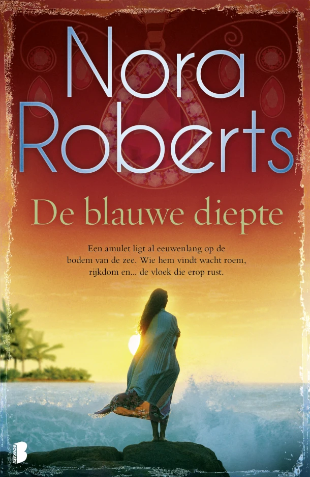 De blauwe diepte – Nora Roberts – boek cover