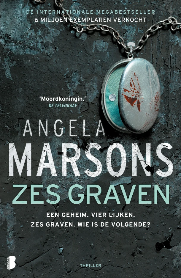Zes graven – Angela Marsons – boek cover