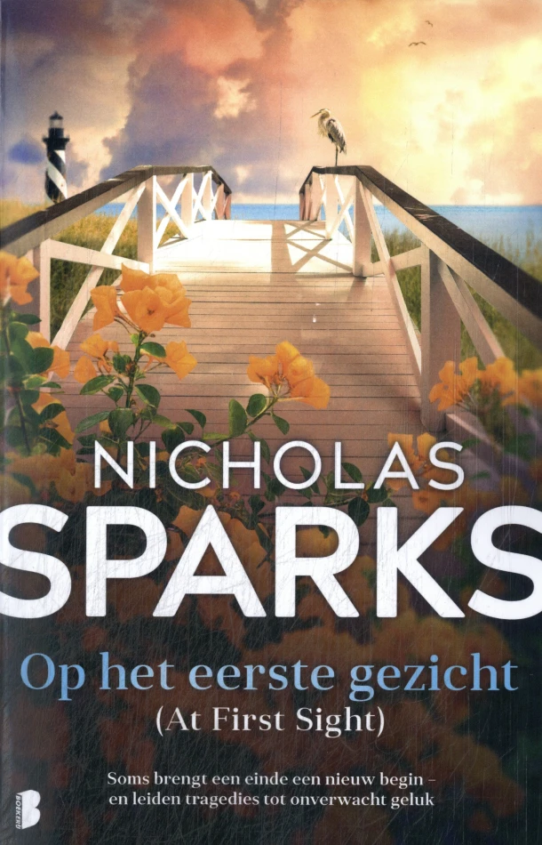 Op het eerste gezicht – Nicholas Sparks – boek cover